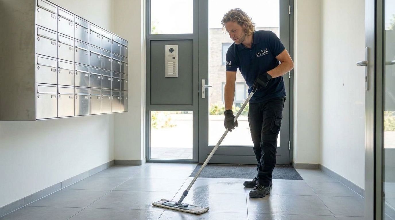 VVE schoonmaak gang
